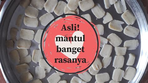 Siapkan daftar bahan untuk membuat resep molen berikut ini: RESEP KERUPUK KENTANG RENYAH ANTI GAGAL - YouTube
