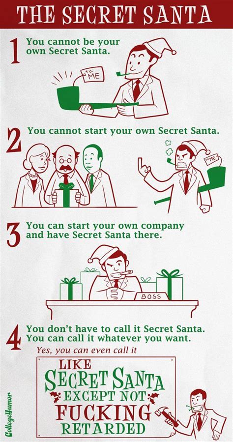 Secret Santa Has Way Too Many Rules Description From