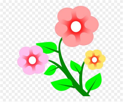 Petal Clipart Gambar Bunga Gambar Bunga Kartun Cantik Free