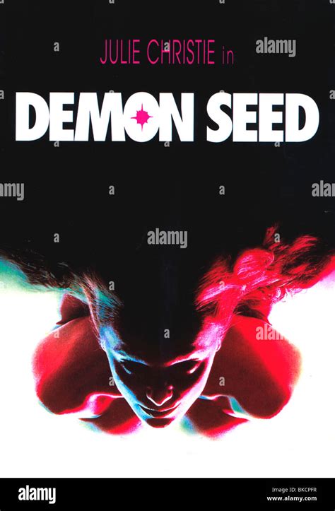 demon seed 1977 poster stockfotografie alamy