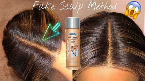 Fake Scalp Method Hairvivi Wig Review Youtube Wigs Cap Hair