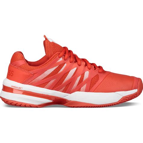Shop with afterpay on eligible items. K-Swiss Womens Ultrashot Tennis Shoes - Fiesta/White ...