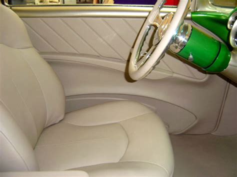 1957 Chevy Tri Five Project Street Seats Custom Street Rod Interiors
