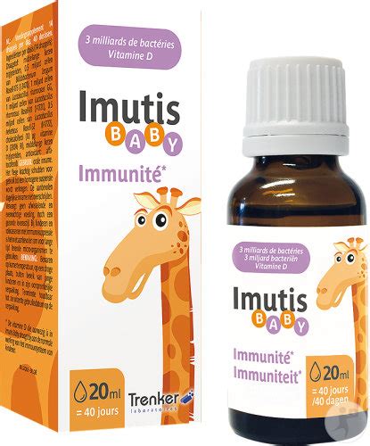 Trenker Imutis Baby Immunité Flacon 20ml Newpharma