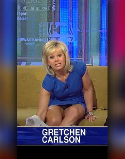 Closeup Of Gretchen Carlson Upskirt Porn Clips