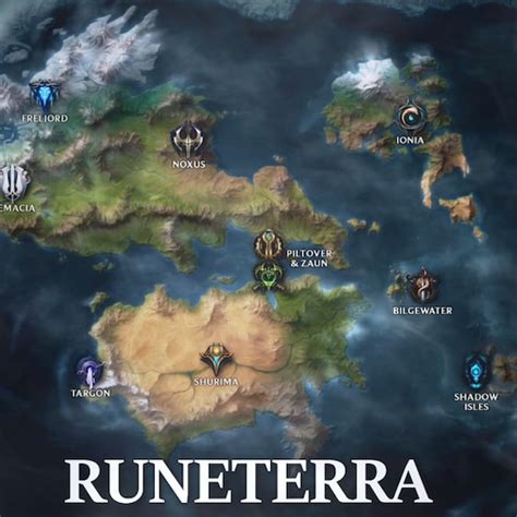 Steam Workshoplol Map Of Runeterra