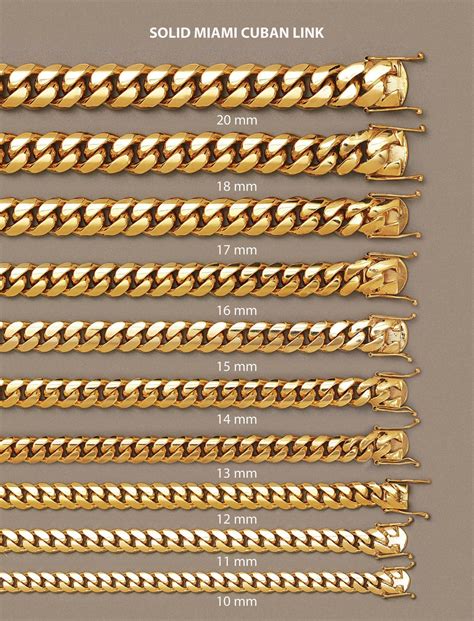 Solid Gold Miami Cuban Link Chain Malayjewelers