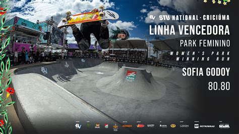 Sofia Godoy linha vencedora Park feminino STU National Criciúma