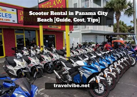 Scooter Rental In Panama City Beach Things You Need To Know Guide