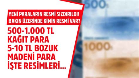 5 TL madeni para sonrası 10 lira demir para yeni 500 ve 1000 Türk