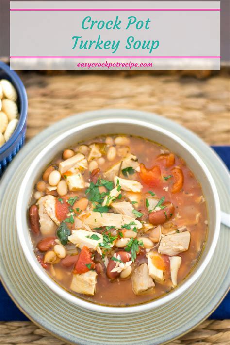 Check spelling or type a new query. Crock Pot Turkey Soup - Easy Crock Pot Recipe