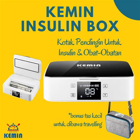 Jual Insulin Box Kemin Kulkas Kotak Penyimpan Insulin Shopee Indonesia