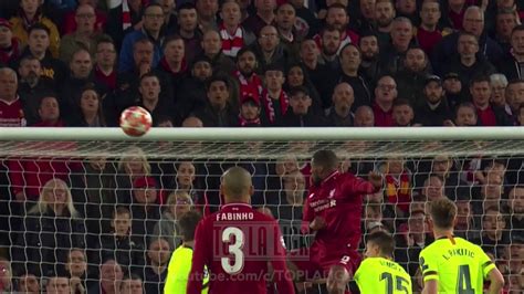 Played exceptionally well early in wijnaldum takes out 'anger' on barcelona after starting as substitute. Wijnaldum second goal vs FC Barcelona - YouTube