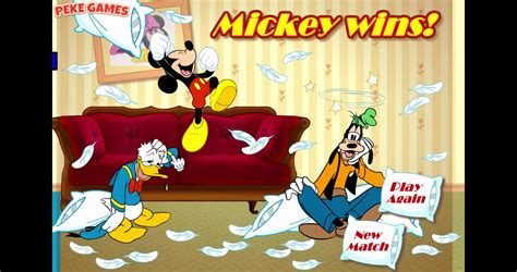 Mickey And Friends In Pillow Fight Walkthrough Video Watch At Videotime Com