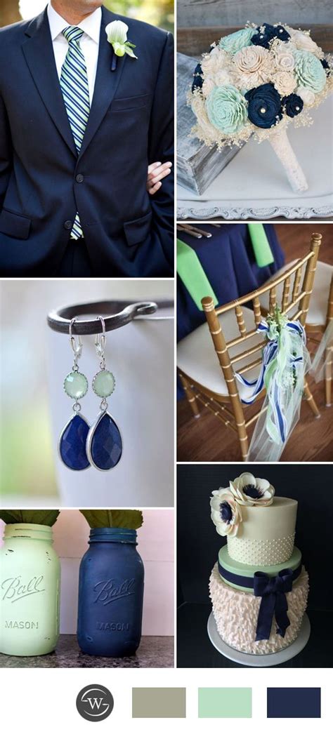 Stunning Navy Blue Wedding Color Combo Ideas For 2017 Trends Navy