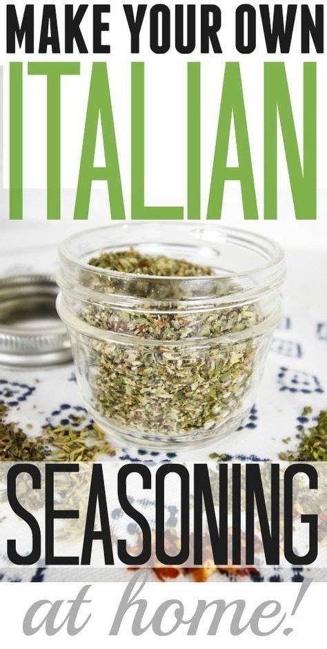 This super simple and easy homemade italian dressing mix is so tasty and so simple that you will never. DIY Homemade Italian Seasoning recipe! Great for Italian ...