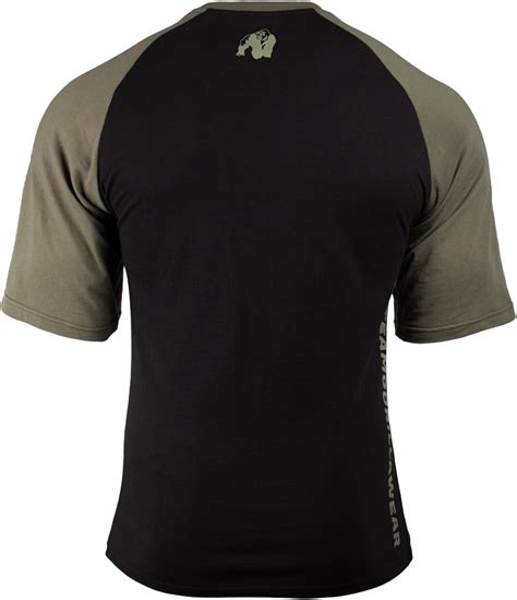 Texas T Shirt Blackarmy Green Gorilla Wear