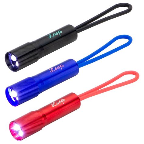 Loop Mini Led Pocket Flashlight Branded Flashlights