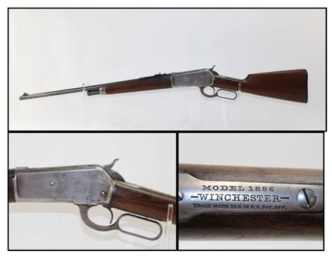 Collage Winchester Model 1886 Extra Lightweight Lever Action Rifle