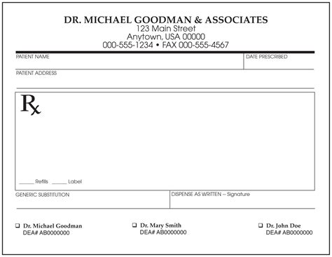 14+ Prescription Templates - Doctor - Pharmacy - Medical