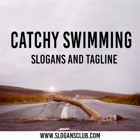 30 Catchy Swimming Slogans And Tagline