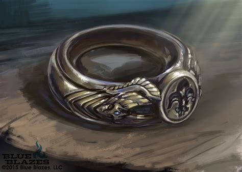 Dawn Seekers Signet Fantasy Ring Magic Ring Fantasy Jewelry
