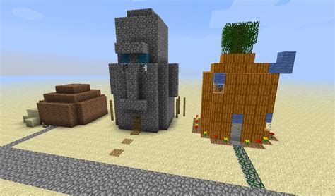 I found spongebob.exe in my world at 3:00am. Bikini Bottom Minecraft Project