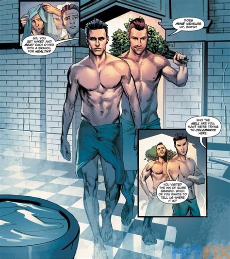 Dick Grayson And Gay Superhero Midnighter Have A Steamy Encounter In