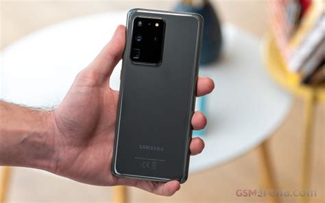 Корпус защищён по стандарту ip68. Samsung Galaxy S20 Ultra in for review - GSMArena.com news