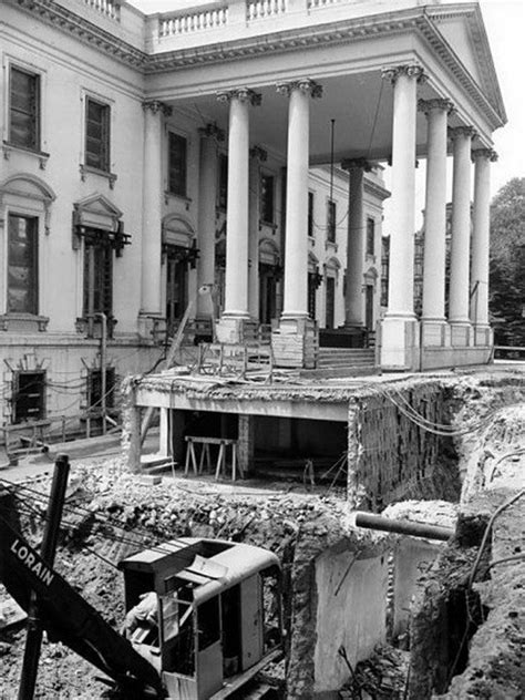 White House Completely Gutted In 1950 Bits And Pieces