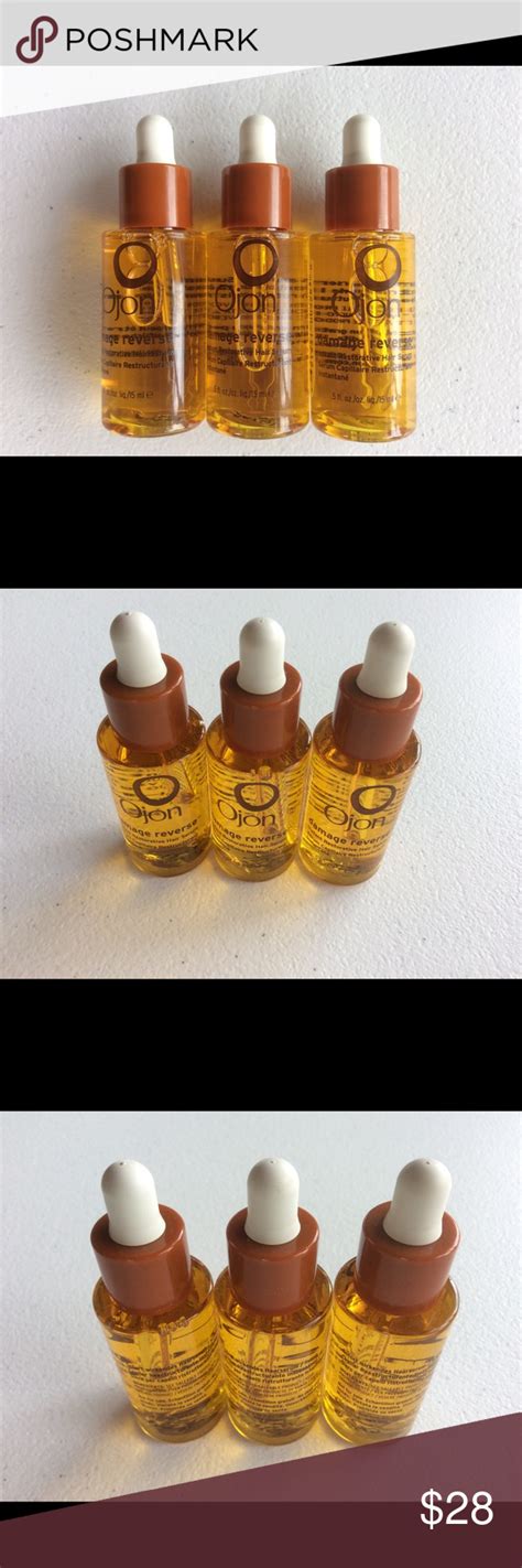 The hair serum is the form of liquid. NEW 3 x 0.5 Oz Ojon Damage Reverse Hair Serum | Hair serum ...