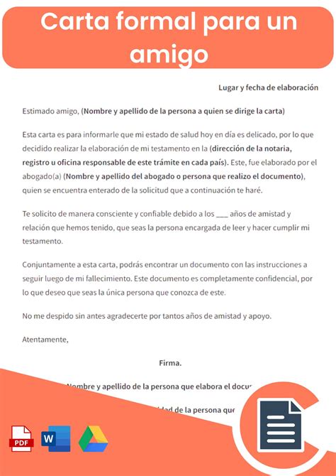 Modelo De Carta Para Amigo Edulearn