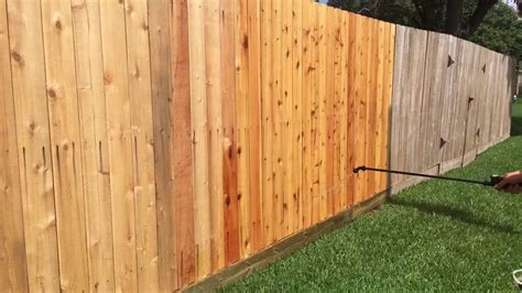 To do so, combine three quarts of warm water, a quart of oxygen bleach, and a. Cedar fence nail rust removal - YouTube