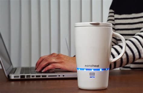 Top 10 coffee mugs to keep coffee hot. Nano Mug keeps drinks hot for 45 minutes ~ GizmoEditor.com