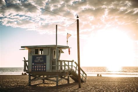 Free Picture Lifeguard Sky Water Sea Beach Cloud