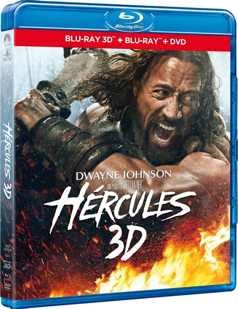 Hércules Bd 3d Bd Dvd Blu Ray Amazones Dwayne Johnson Ian