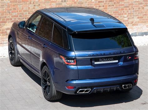 2019 Used Land Rover Range Rover Sport Svr Balmoral Blue