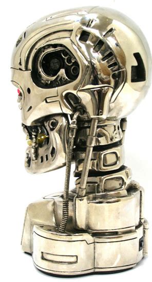 Terminator 2 Judgment Day T 800 12 Scale Endoskeleton Skull