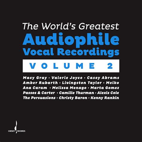 The World Greatest Audiophile Vocal Recordings Vol 2 Compilation Amazonit Cd E Vinili