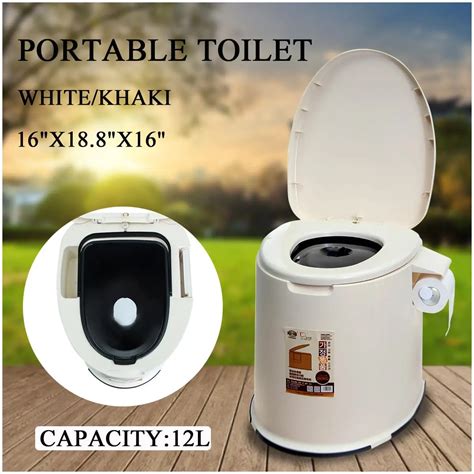 12l 2 In 1 Capacity Multi Function Comfort Portable Toilet Mobile