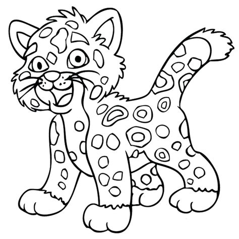 Push pack to pdf button and download pdf coloring book for free. Jaguar Coloring Pages | Free download on ClipArtMag