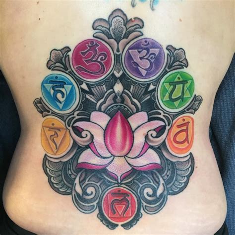 Most of the chakra tattoos run along the spine since it is thought that it is where they are located while other chakra tattoos are placed on favorite body parts such as arms and legs. 55+ Energizing Chakra Tattoo Designs - Focus Your Energy ...