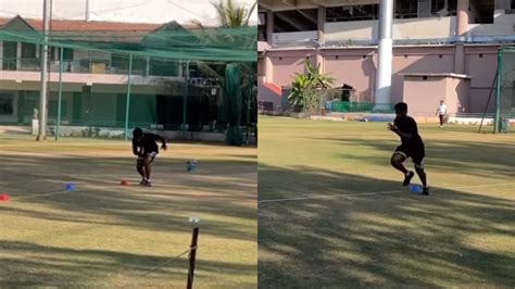 Comeback soon? Sanju Samson goes through fitness drills at NCA as he