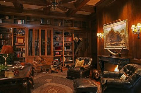 Cleaning supplies will be available in each room. A Gentleman's Study | Gentlemint