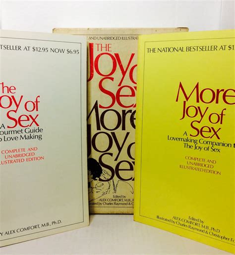 Thejoy Of Sex And More Joy Of Sex Boxed Set Vintage 1970s