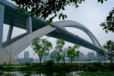 The Lupu Bridge Is The Worlds Longest Arch Bridgeshanghai Arch Bridge