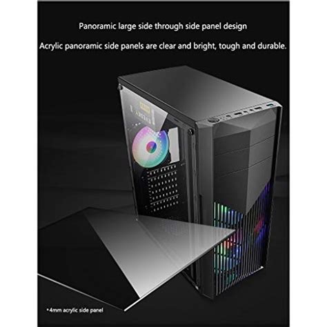 Liqiang Computer Case Atx Tower Gaming Gaming Case Simple And