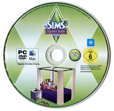 The Sims 3 Master Suite Stuff 2012 Box Cover Art Mobygames