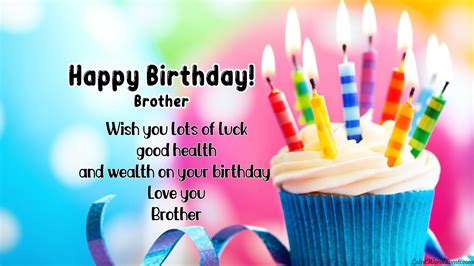 Happy Birthday Wishes And Messages For Brother Latest World Events