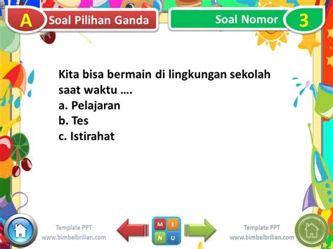Image result for background ppt. Power Point (PPT) Soal Tema 2 Kelas 2 SD Subtema 3 Bermain ...